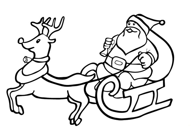 Chia sẻ hơn 78 vẽ ông già noel cưỡi tuần lộc đơn giản siêu đỉnh - Tin Học Vui