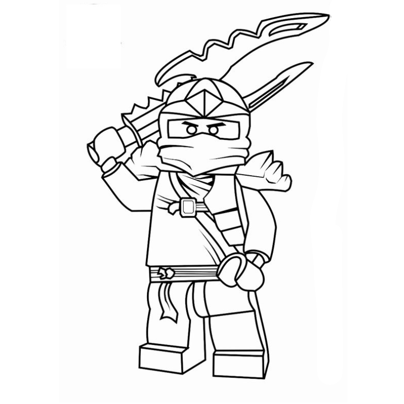 Bầu trời đêm Ninjago Tô màu cùng Ninja Đen