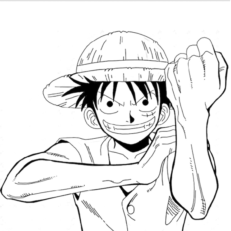 Luffy Tỏa Sáng Một Hình Ảnh Đầy Màu Sắc