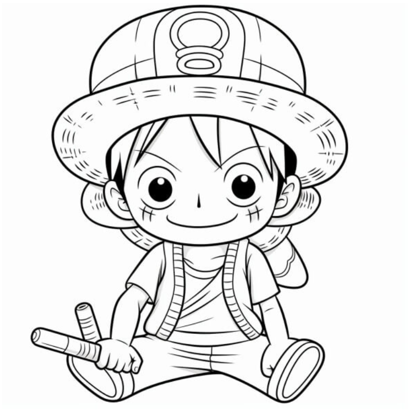 Luffy tại đảo Whole Cake Một bảng màu ngọt ngào