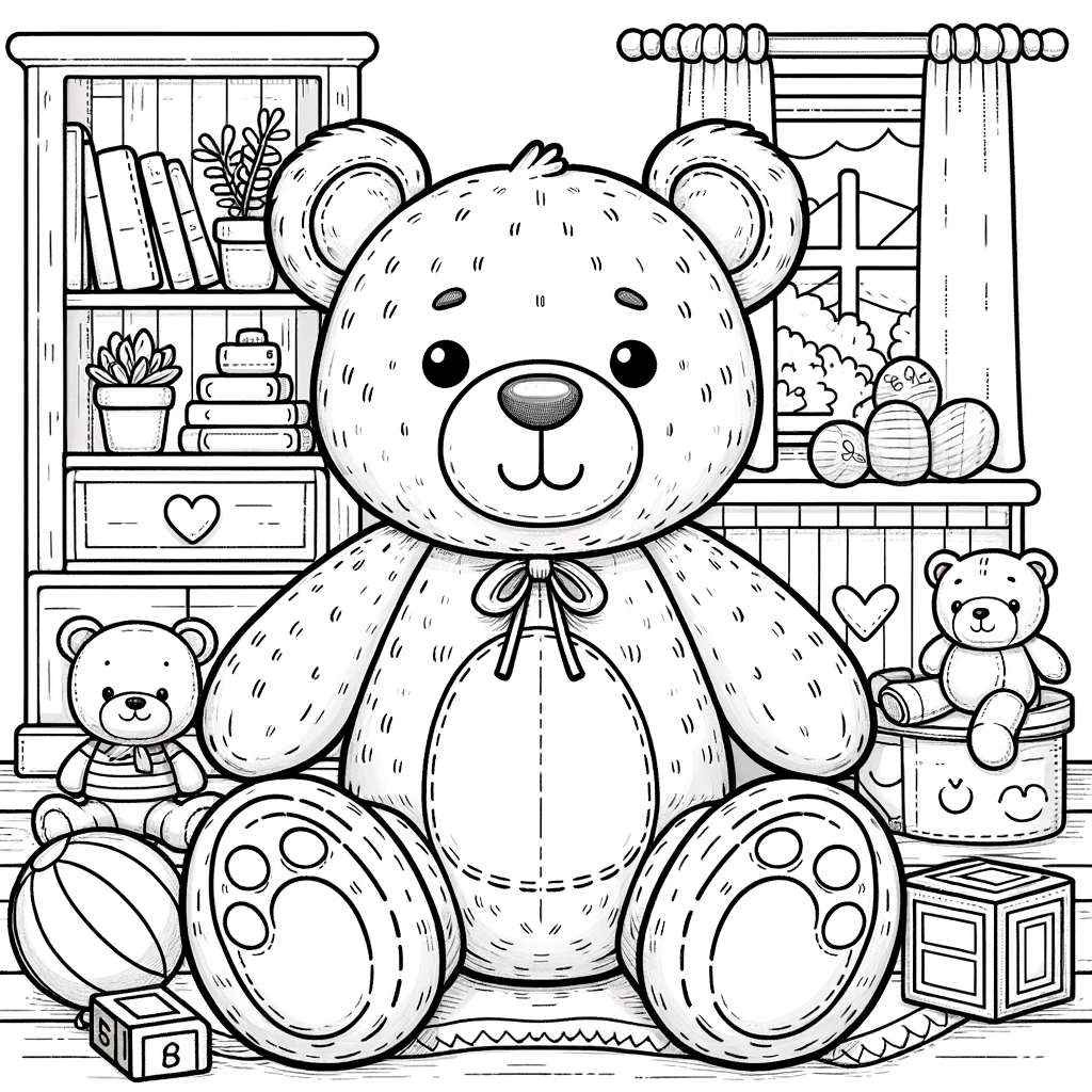 Tranh Tô Màu Gấu Pooh - Nhân Vật Hoạt Hình Nổi Tiếng