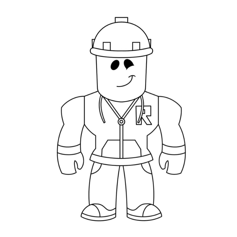 Tranh tô màu Roblox Lễ hội ánh sáng