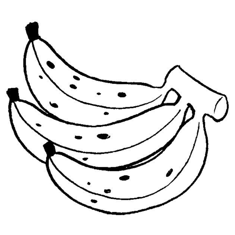 Quả chuối phong cách Pop Art