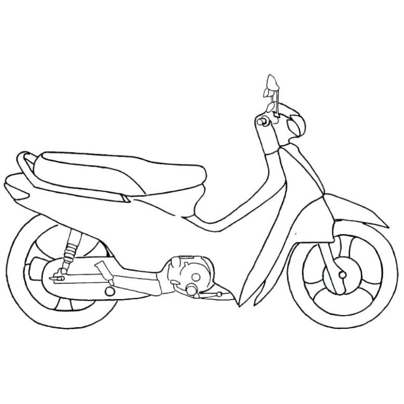 Bản Hòa Ca Đường Phố Xe Máy trong Thành Phố