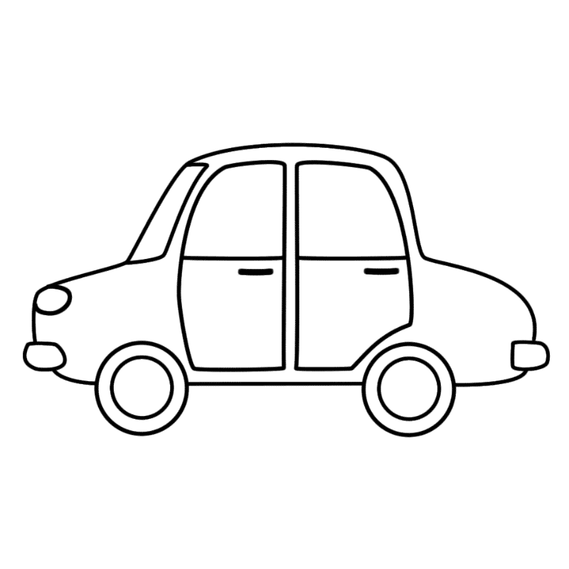 Bức tranh tô màu xe cứu thương