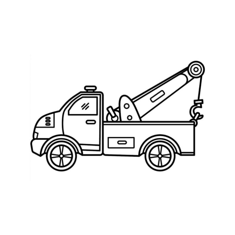 Câu Chuyện Màu Sắc Xe Cần Cẩu