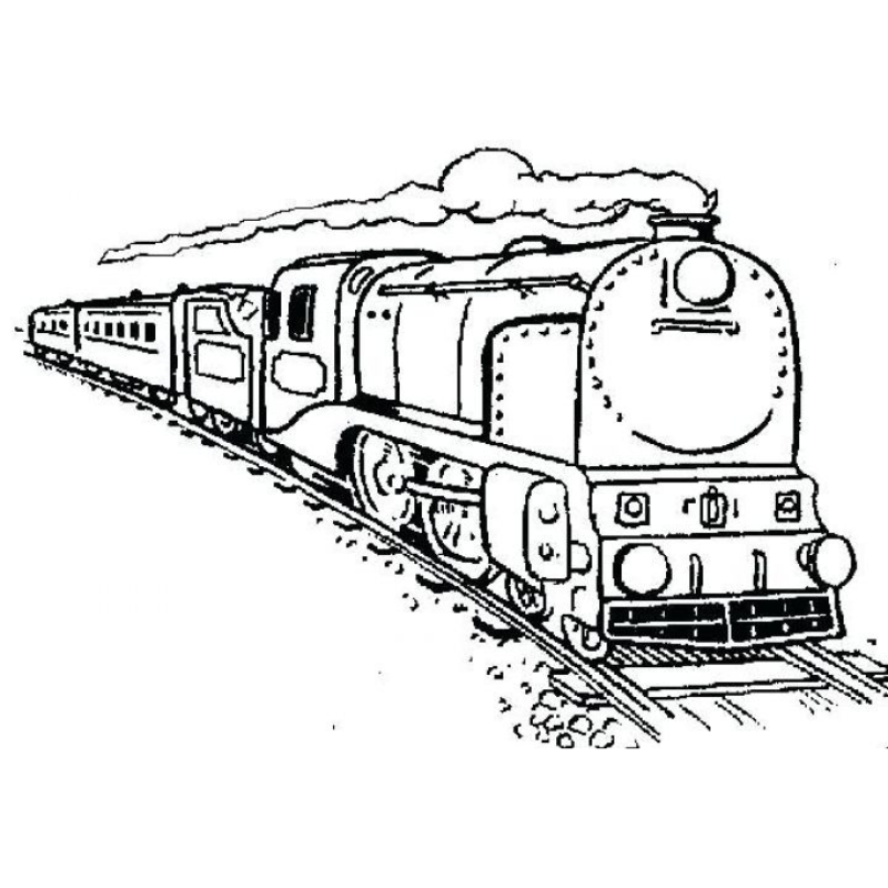 Tranh tô màu phương tiện giao thông