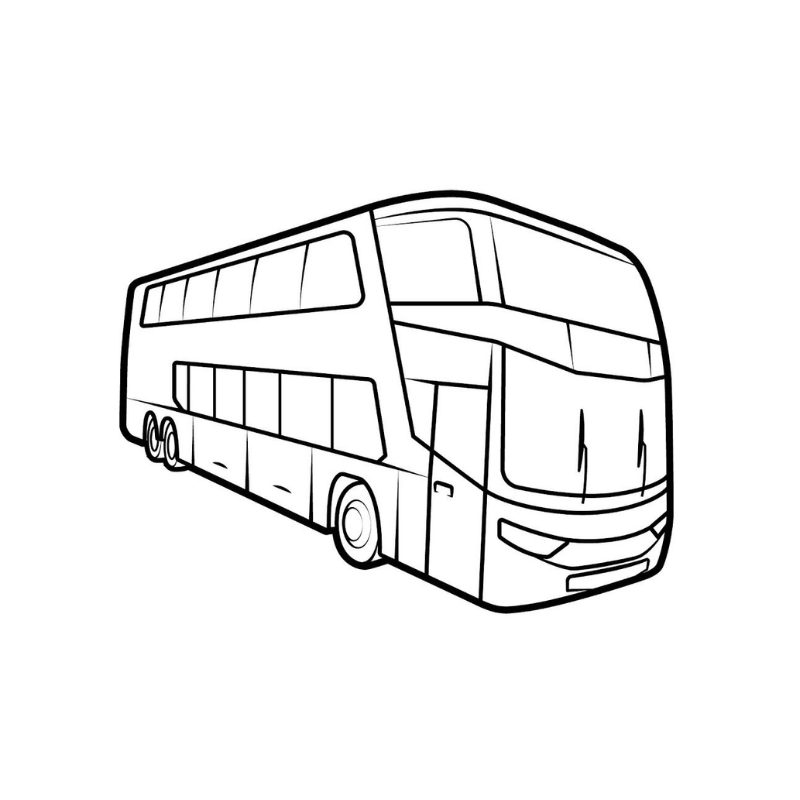 Xe Khách Qua Khu Rừng Mùa Thu Rực Rỡ