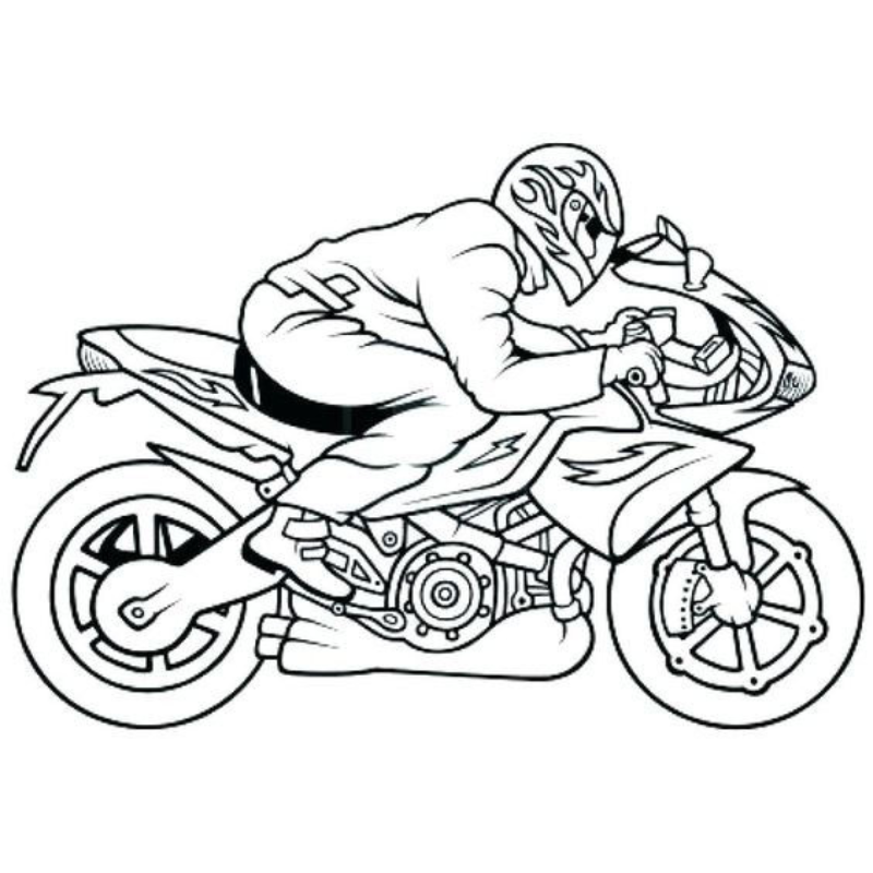 Xe Máy Cổ Điển Tô Màu Ngày Xưa