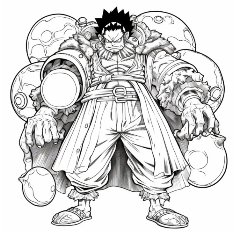 Luffy Gear 6 Bão Tố Trên Biển